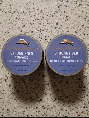 2 Tommy Bahama Strong Hold Pomade High Hold High Shine Ocean Waves 4oz Ea SEALED